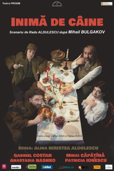 afis-premiera-spectacol-Inima-de-caine-de-Mihail-Bulgakov-regia-Alina-Hiristea-Radulescu-aprilie