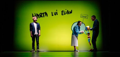 Harta lui Elian, la Teatrul Excelsior, un spectacol teatru pentru copii cu dislexie si dificultati
