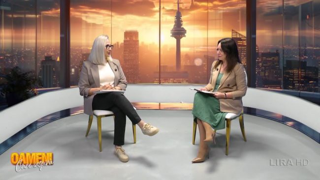 Lira TV, imagine din studio