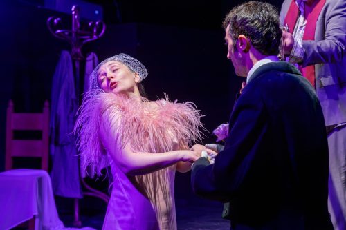 Scena din Cerere in casatorie - la Teatru La Mustata